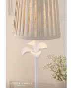 Laura Ashley Eleni Table Lamp Matt White With Shade - Image 6