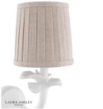 Laura Ashley Eleni Wall Light Matt White With Shade - Image 3