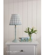 Laura Ashley Farnworth Table Lamp Matt Green With Shade - Image 5