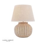 Laura Ashley Fernhill Table Lamp Matt Cream With Shade