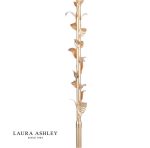 Laura Ashley Halton Floor Lamp Distressed Gold Leaf With Shade - Image 3