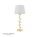 Laura Ashley Halton Table Lamp Distressed Gold Leaf With Shade