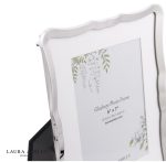 Laura Ashley Glasbury Photo Frame Polished Nickel 5x7 inch - Image 3