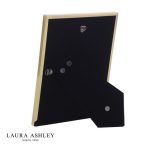Laura Ashley Harrison Photo Frame Brushed Brass and Blue 4x6 inch - Image 2