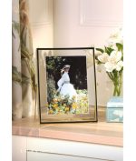 Laura Ashley Moira Photo Frame Polished Gold & Glass 5x7 inch - Image 5