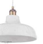 Laura Ashley Pussywillow Pendant White Ceramic - Image 3