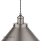 Laura Ashley Rufus Pendant Industrial Nickel - Image 2