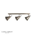 Laura Ashley Rufus 3lt Bar Spotlight Industrial Nickel - Image 2