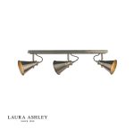 Laura Ashley Rufus 3lt Bar Spotlight Industrial Nickel - Image 3
