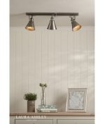Laura Ashley Rufus 3lt Bar Spotlight Industrial Nickel - Image 5