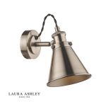 Laura Ashley Rufus Single Spotlight Industrial Nickel - Image 2