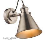 Laura Ashley Rufus Single Spotlight Industrial Nickel - Image 3