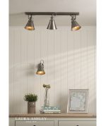 Laura Ashley Rufus 3lt Bar Spotlight Industrial Nickel - Image 6