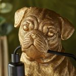 Pug Puppy Gold Table - Image 5