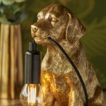 Labrador Puppy Gold Table - Image 6