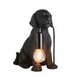 Labrador Puppy Black Table