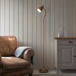 Classic Flexi Reader Aged Brass Floor - Image 2