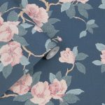 Laura Ashley Maya Dusky Seaspray Wallpaper - Image 2