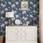 Laura Ashley Maya Dusky Seaspray Wallpaper - Image 3
