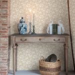 Laura Ashley Tamara Gold Wallpaper - Image 3