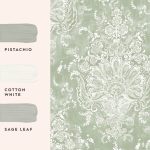 Laura Ashley Maddox Sage Green Wallpaper - Image 4