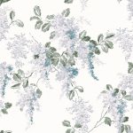 Laura Ashley Mirabelle Pale Seaspray Wallpaper