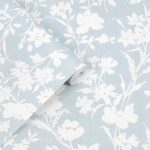 Laura Ashley Rye Pale Seaspray Wallpaper - Image 2