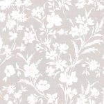 Laura Ashley Rye Dove Grey Wallpaper