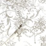 Laura Ashley Tuileries Dark Dove Grey Wallpaper - Image 2