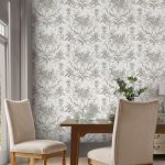 Laura Ashley Tuileries Dark Dove Grey Wallpaper - Image 4