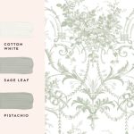 Laura Ashley Tuileries Sage Green Wallpaper - Image 4