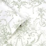 Laura Ashley Tuileries Sage Green Wallpaper - Image 2