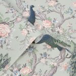Laura Ashley Belvedere Sage Green Wallpaper - Image 2