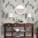 Laura Ashley Belvedere Sage Green Wallpaper - Image 3