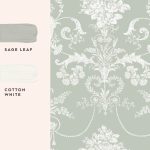 Laura Ashley Josette Sage Green Wallpaper - Image 4
