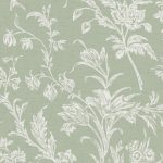 Laura Ashley Lloyd Sage Green Wallpaper