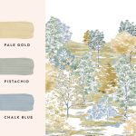 Laura Ashley Bernwood Ochre Yellow Mural - Image 3