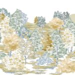 Laura Ashley Bernwood Ochre Yellow Mural