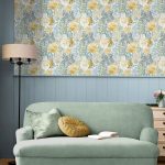 Laura Ashley Bernwood Ochre Yellow Wallpaper - Image 3