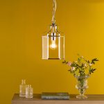 Aled Pendant Polished Chrome & Glass - Image 3
