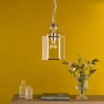Aled Pendant Polished Chrome & Glass - Image 4