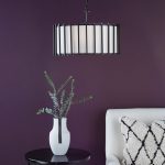 Cagliari 4lt Armed Pendant Matt Black & Ivory - Image 4