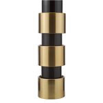 Elwyn Table Lamp Satin Gold & Satin Black With Shade - Image 3