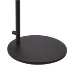 Lycia Table Lamp Matt Black & Smoked Ombre Glass - Image 3