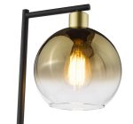 Lycia Table Lamp Satin Gold & Gold Ombre Glass - Image 2