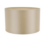 Lyris Taupe Cotton Drum Shade 40cm - Image 3