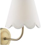 Navarro Rechargeable Wall Light Matt Antique Brass (Bracket Only) - Image 4