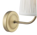 Navarro Rechargeable Wall Light Matt Antique Brass (Bracket Only) - Image 6