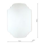 Laura Ashley Rochelle Rectangle Mirror 72 x 100cm - Image 5