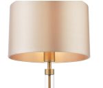 Sylvester Table Lamp Antique Brass & Glass (Base Only) - Image 3